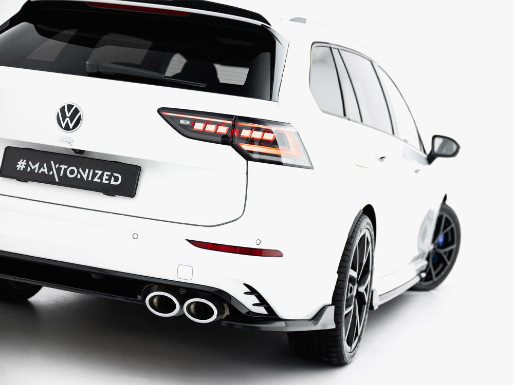 Maxton Design Rear Side Splitters V.1 Volkswagen Golf R Wagon Mk8 / Mk8.5 Facelift