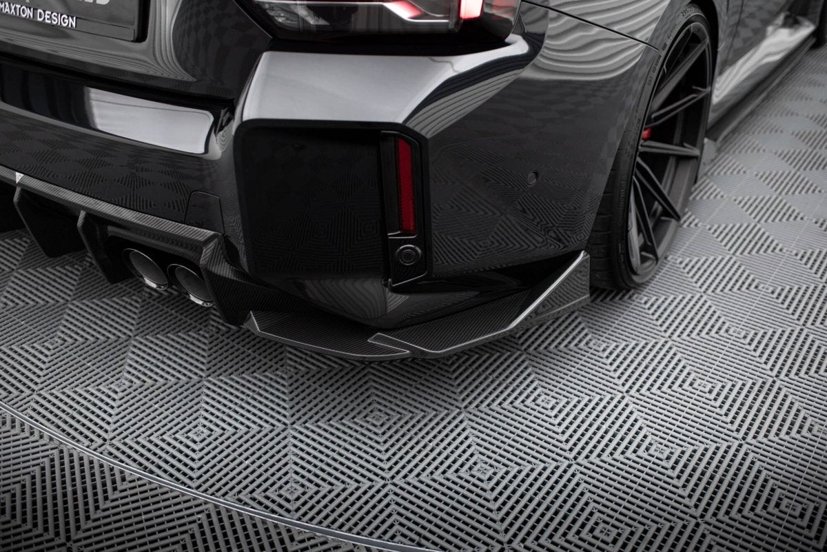 Maxton Carbon Fiber Rear Side Splitters BMW M2 G87