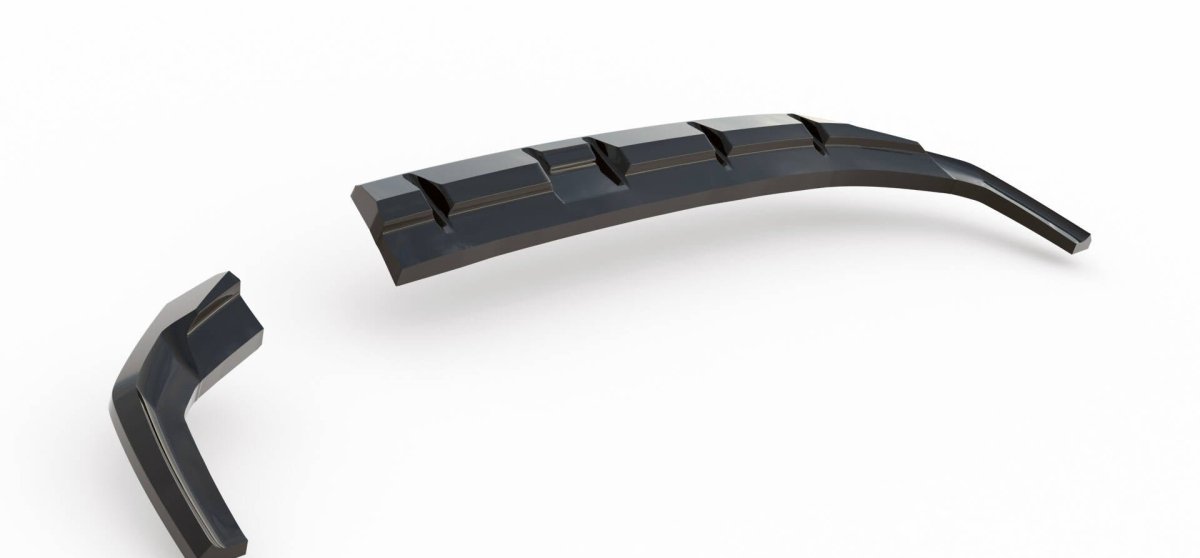 Maxton Design Rear Splitter (with vertical bars) Hyundai Kona N-Line Mk2