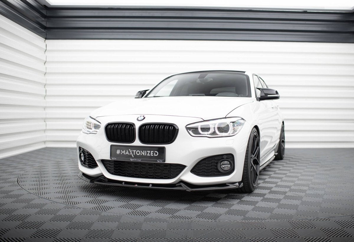 Maxton Design Front Splitter V.5 BMW 1 M-Pack / M140i F20 Facelift
