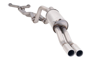 Ford Falcon BA BF Flacon V8 Ute Twin 2.5Inch Raw 409 Cat Back Exhaust System