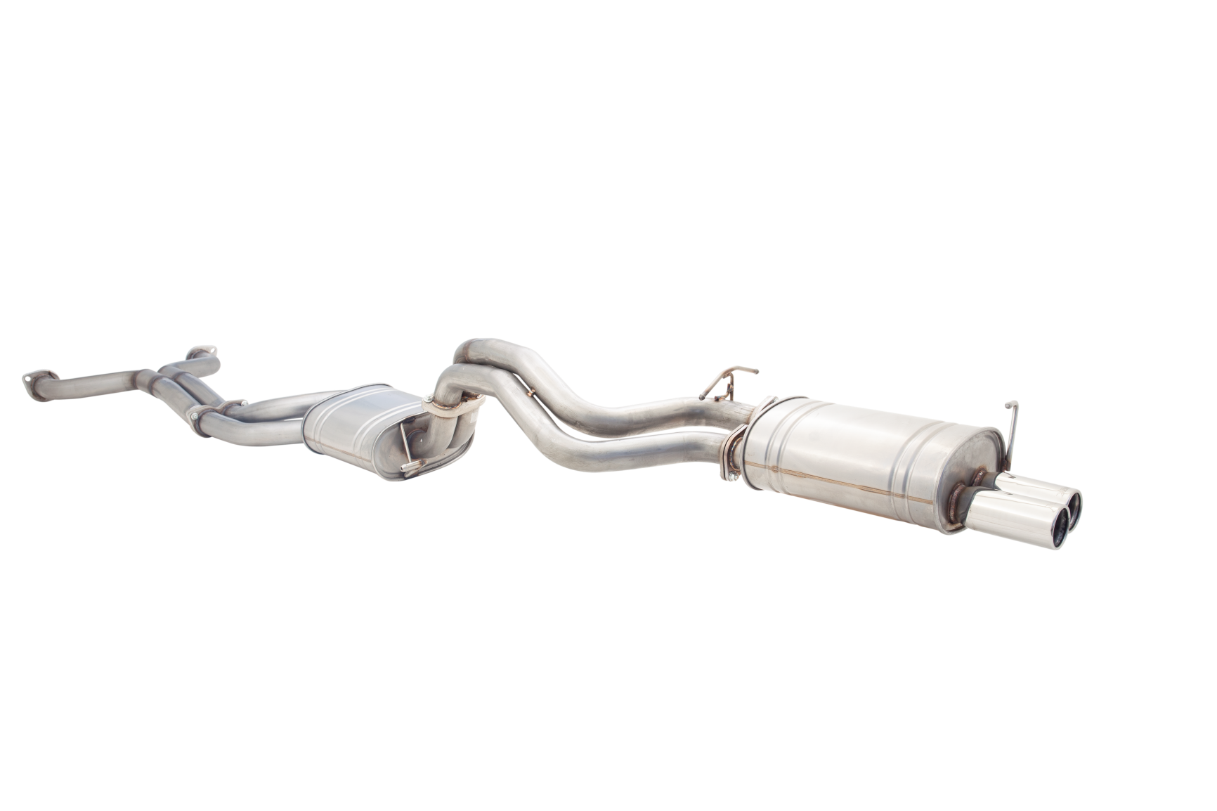 Ford FG XR8 Twin 2.5Inch Cat Back Exhaust System