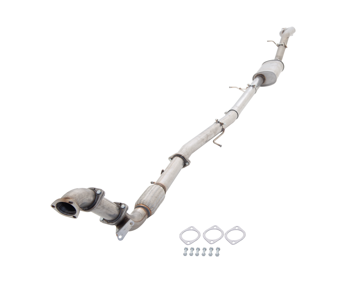 Ford Ranger PX 3.2L Raw 409 Stainless Steel Turbo Back System