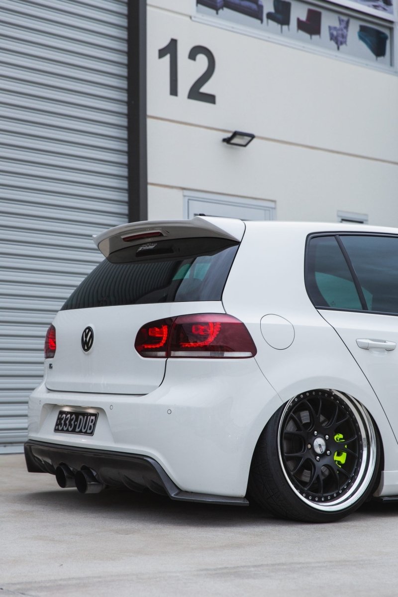 OSIR Style ABS Rear Spoiler Boot Lip for Volkswagen Golf MK6 GTI & R (Gloss Black)