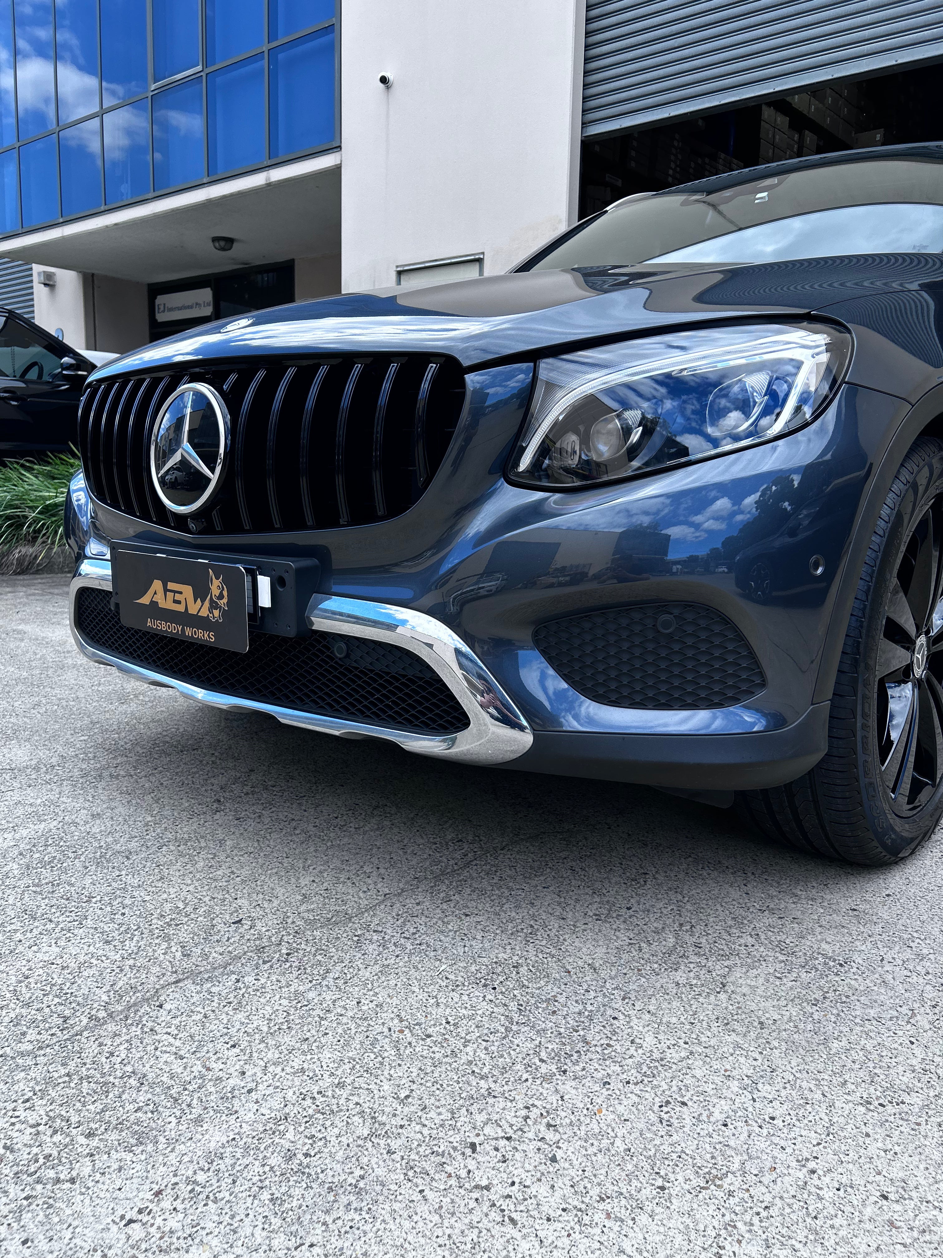 AMG Panamericana Front Grille to suit Mercedes Benz GLC X253/C253 15-19 (Without Camera)