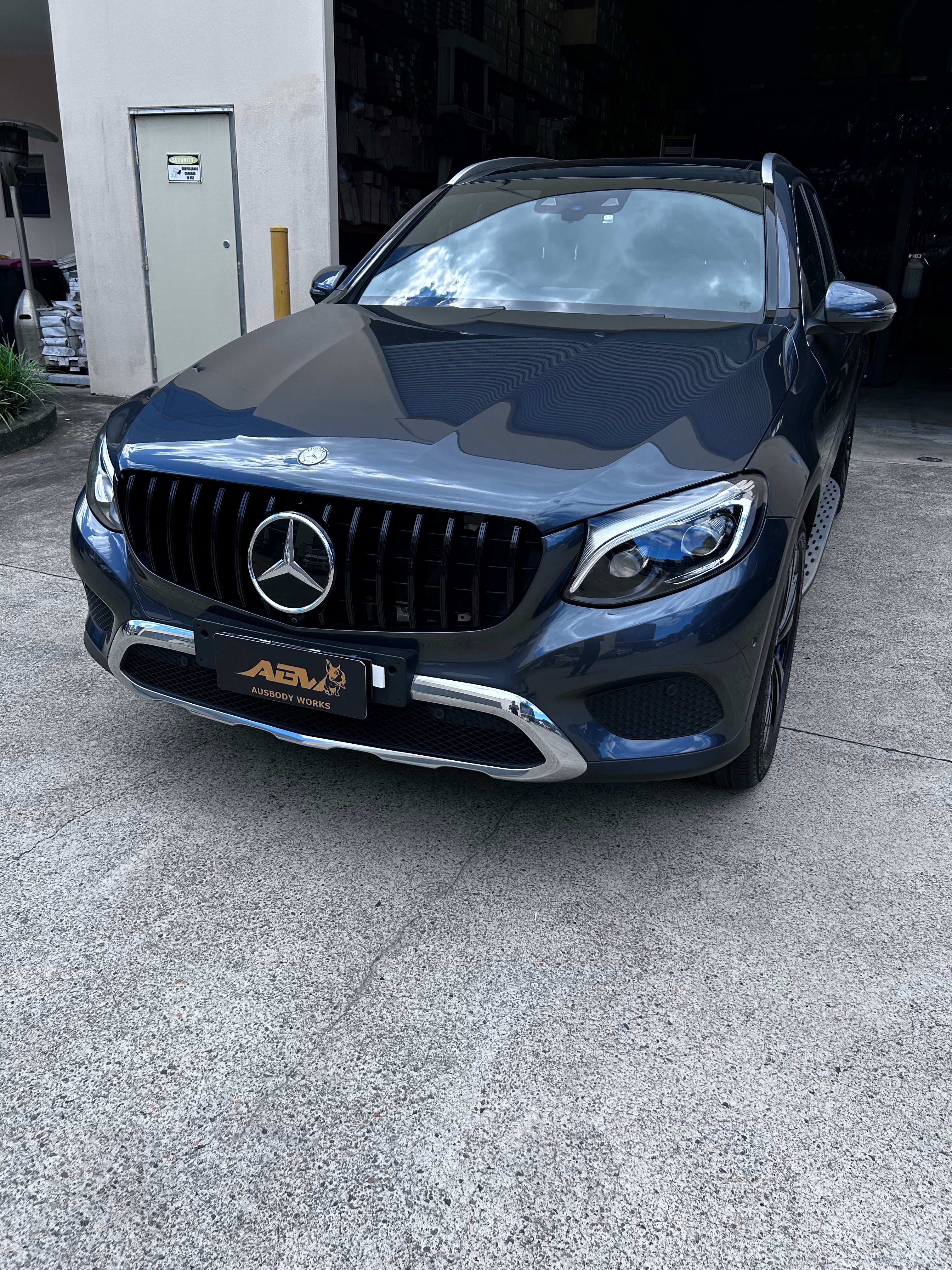 AMG Panamericana Front Grille to suit Mercedes Benz GLC X253/C253 15-19 (Without Camera)