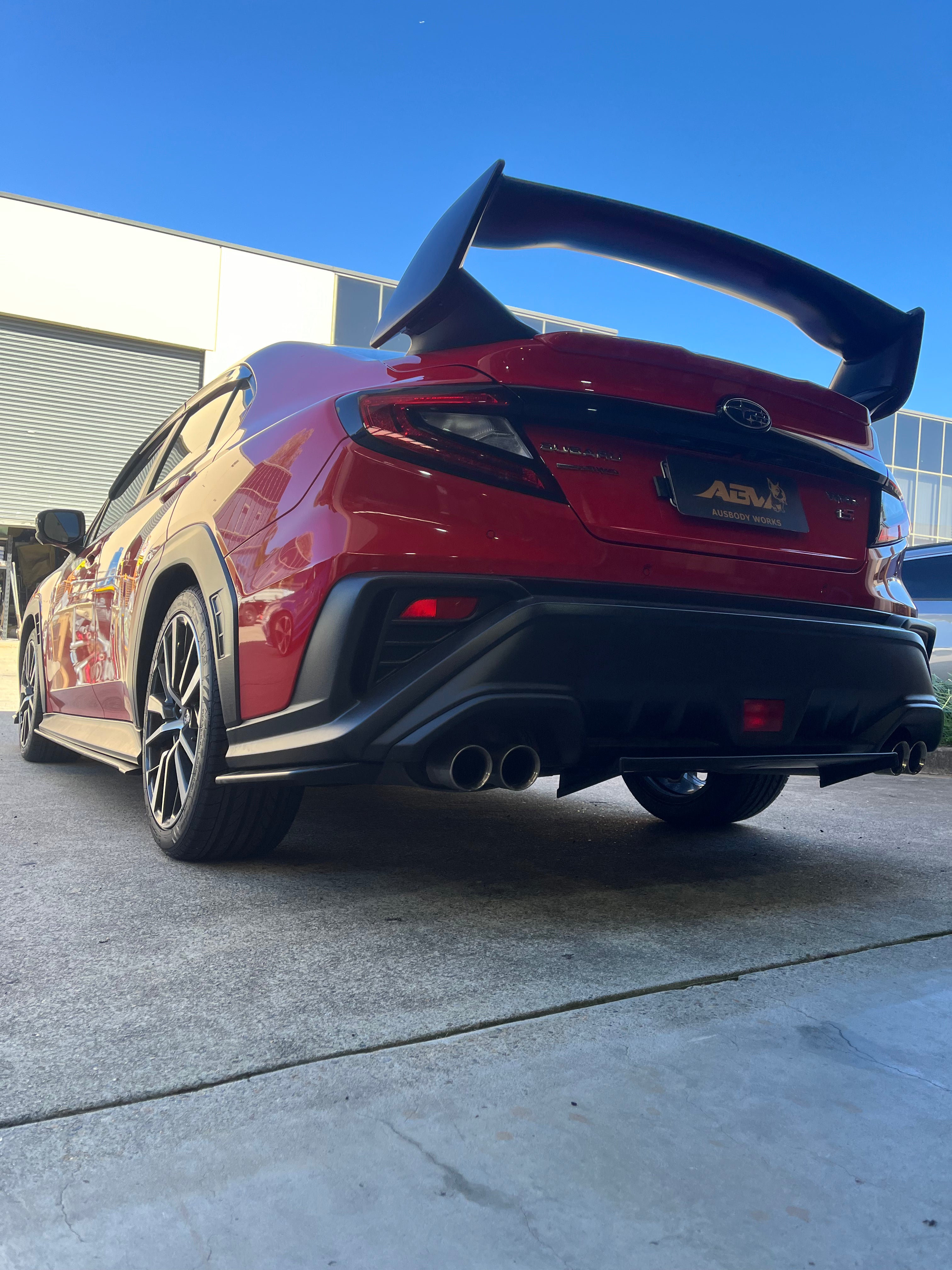 STI Style Wing Spoiler For 2022+ Subaru WRX VB [Paint Matched]