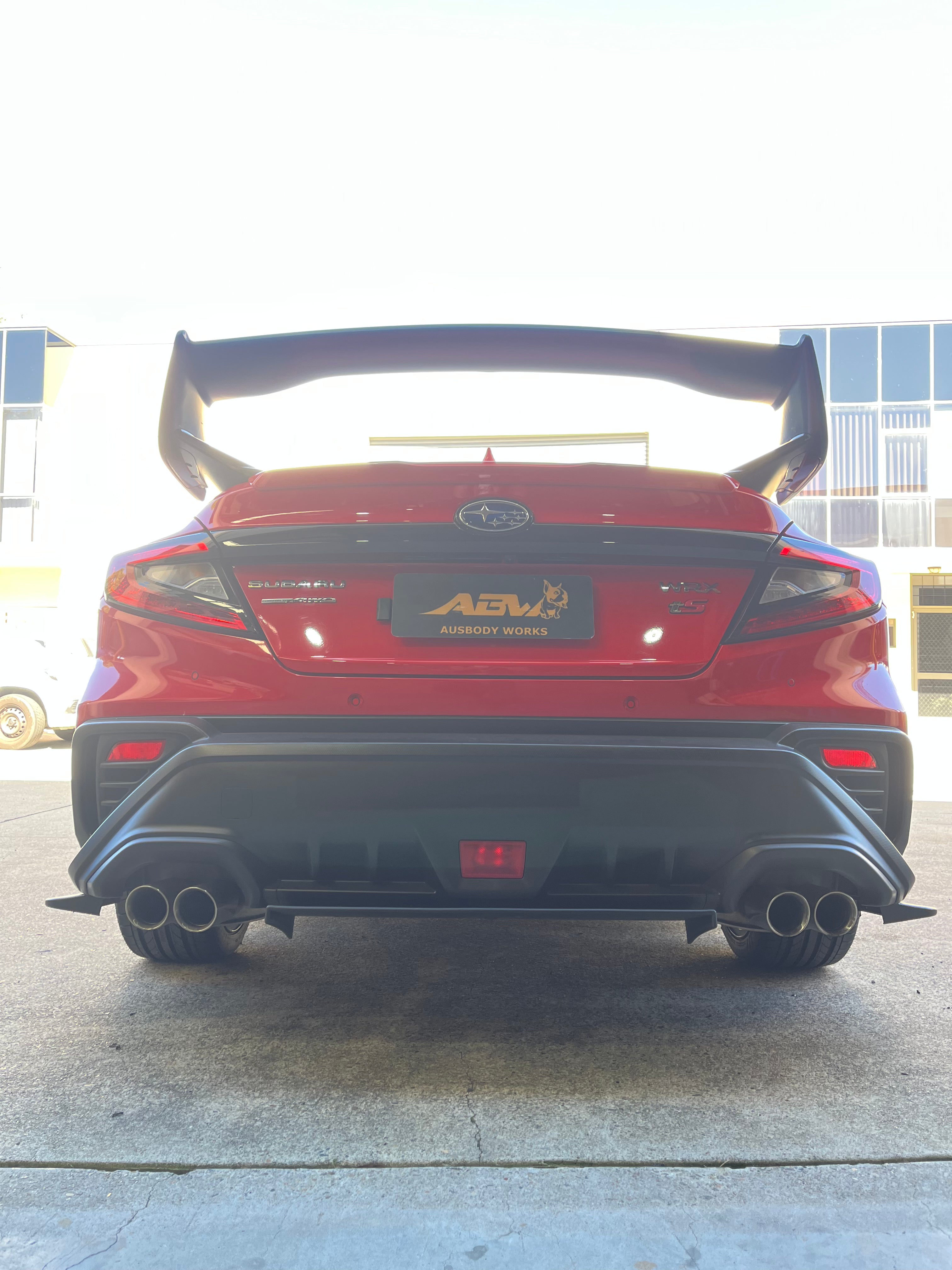 STI Style Wing Spoiler For 2022+ Subaru WRX VB [Paint Matched]