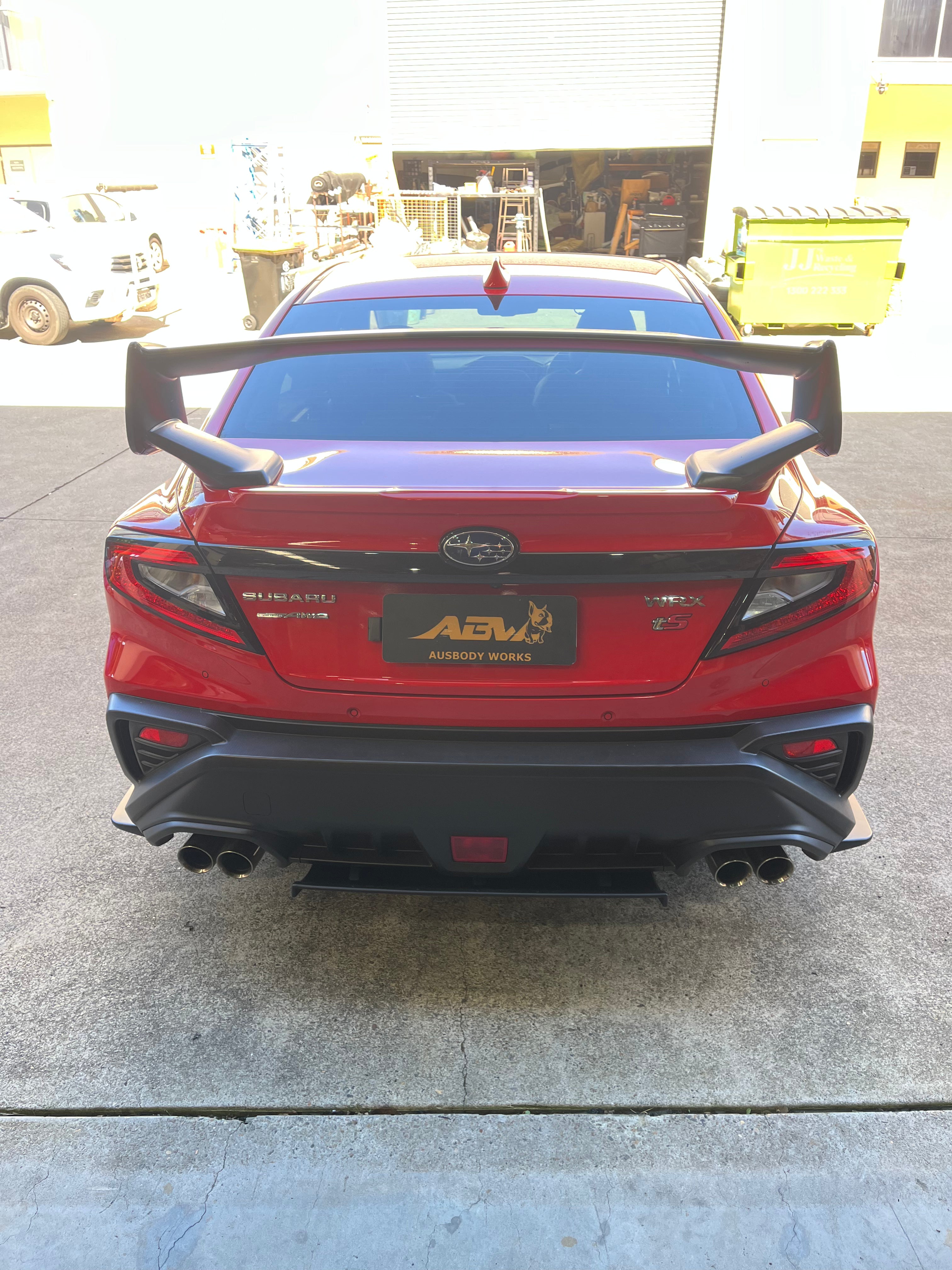 STI Style Wing Spoiler For 2022+ Subaru WRX VB [Paint Matched]