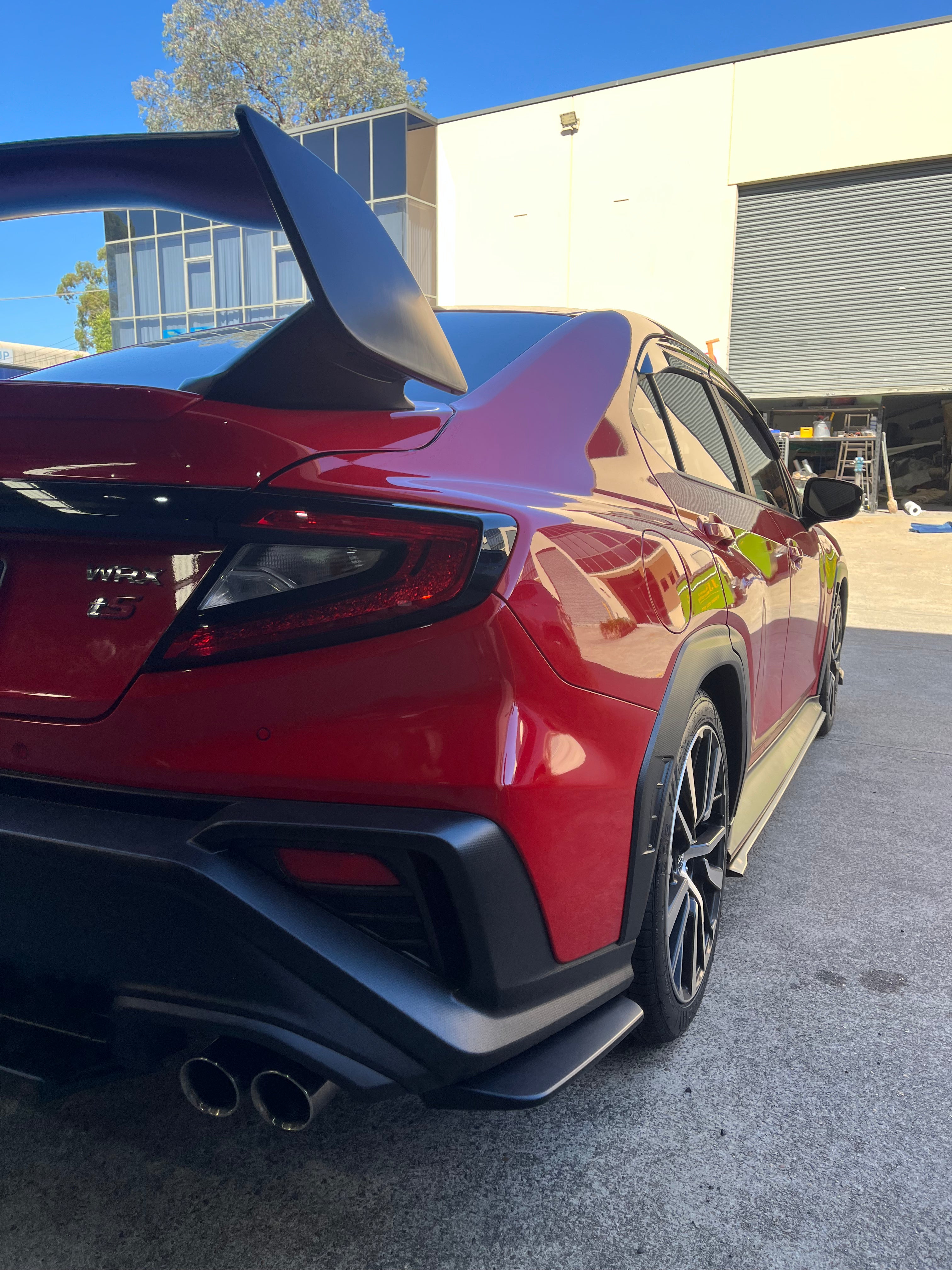STI Style Wing Spoiler For 2022+ Subaru WRX VB [Paint Matched]