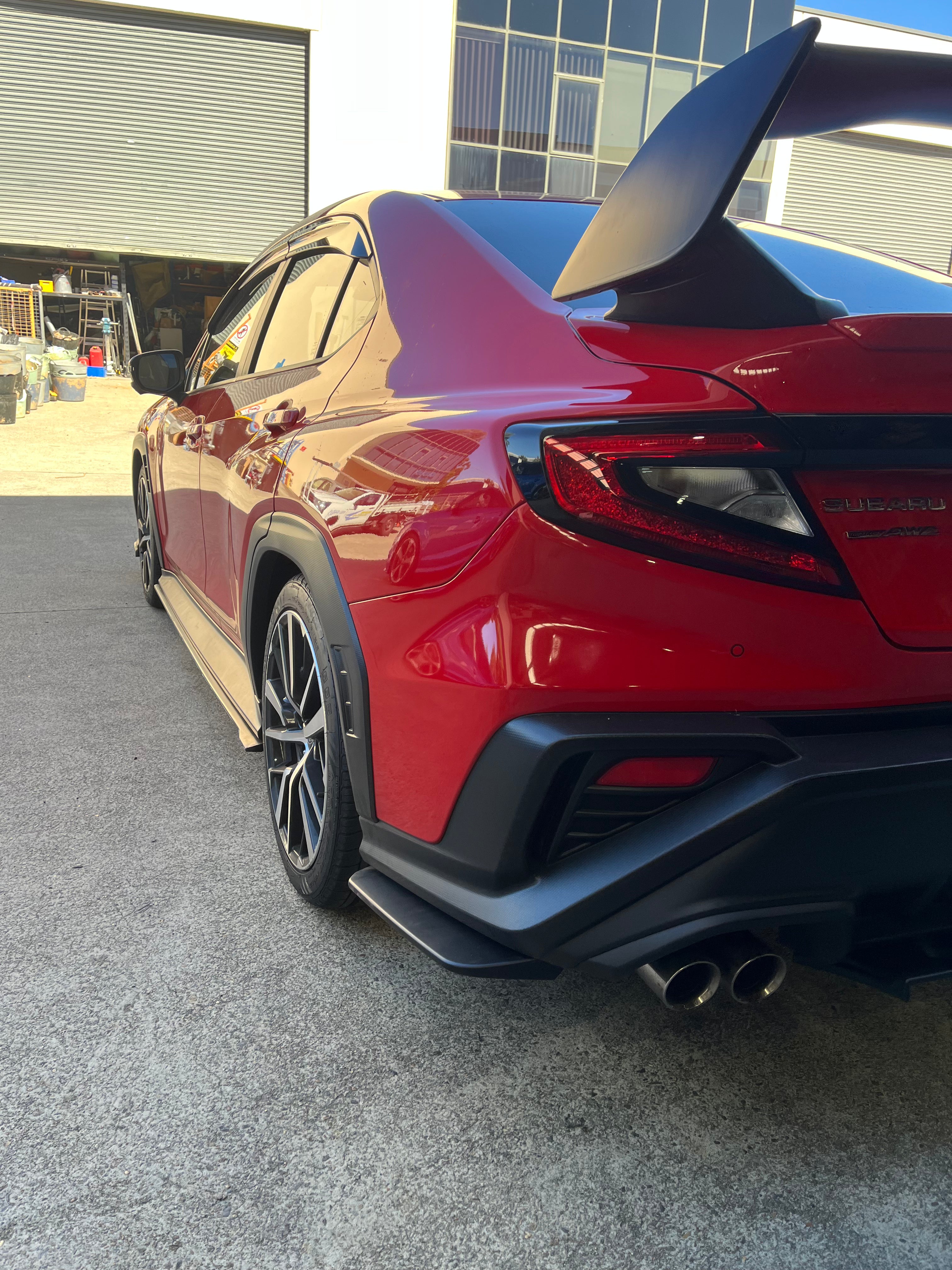 STI Style Wing Spoiler For 2022+ Subaru WRX VB [Paint Matched]