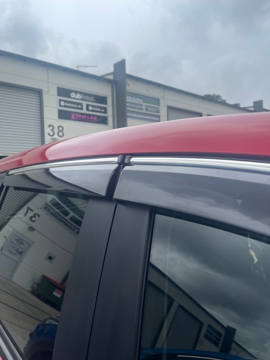 MAZDA CX-5 2012 - 2017 (Chrome Trim) Window Visors | Weather Shields