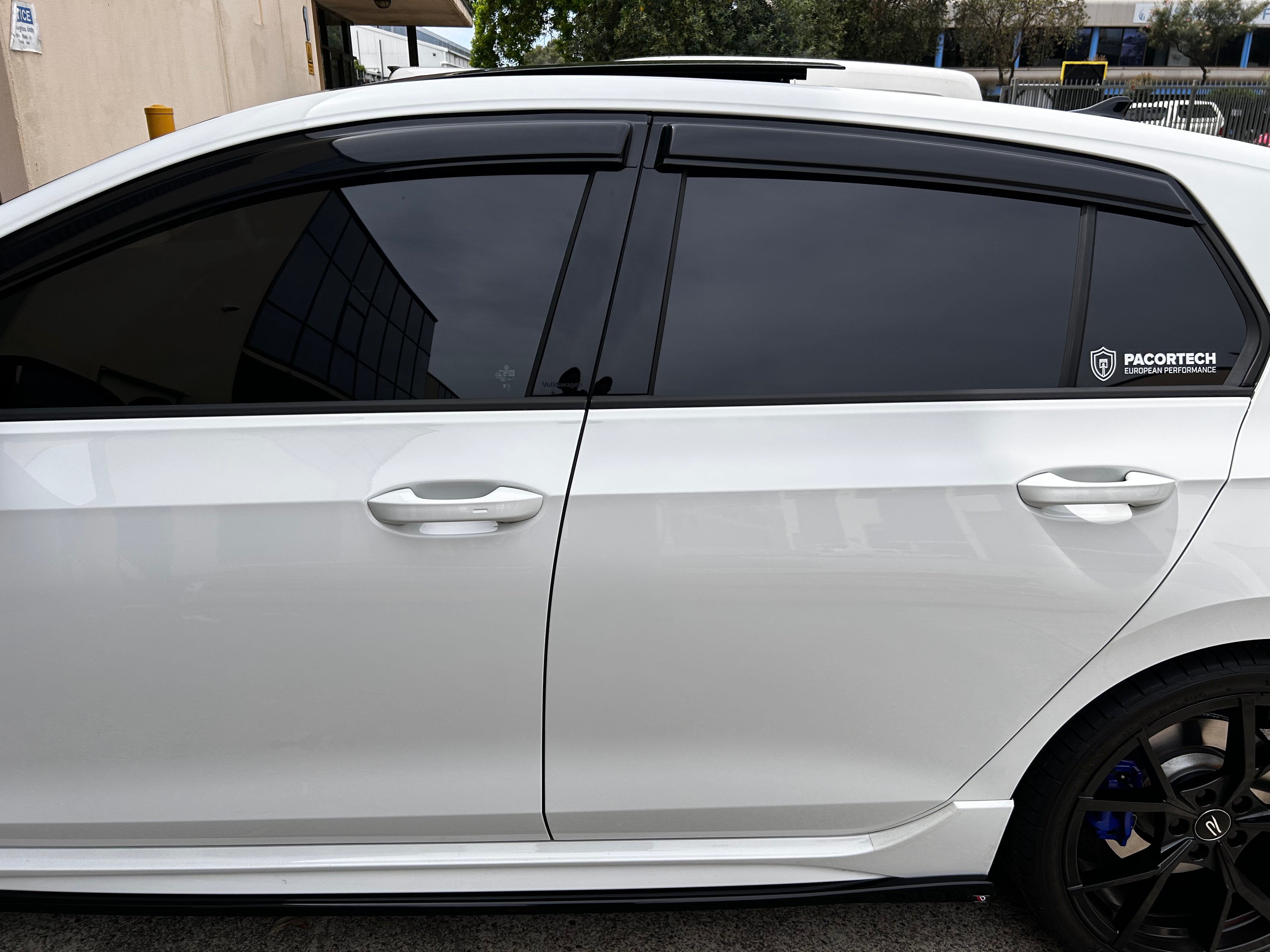 2021-2025 Volkswagen Golf TSI, GTI & R Mk8 All Models Window Visors | Weather Shields