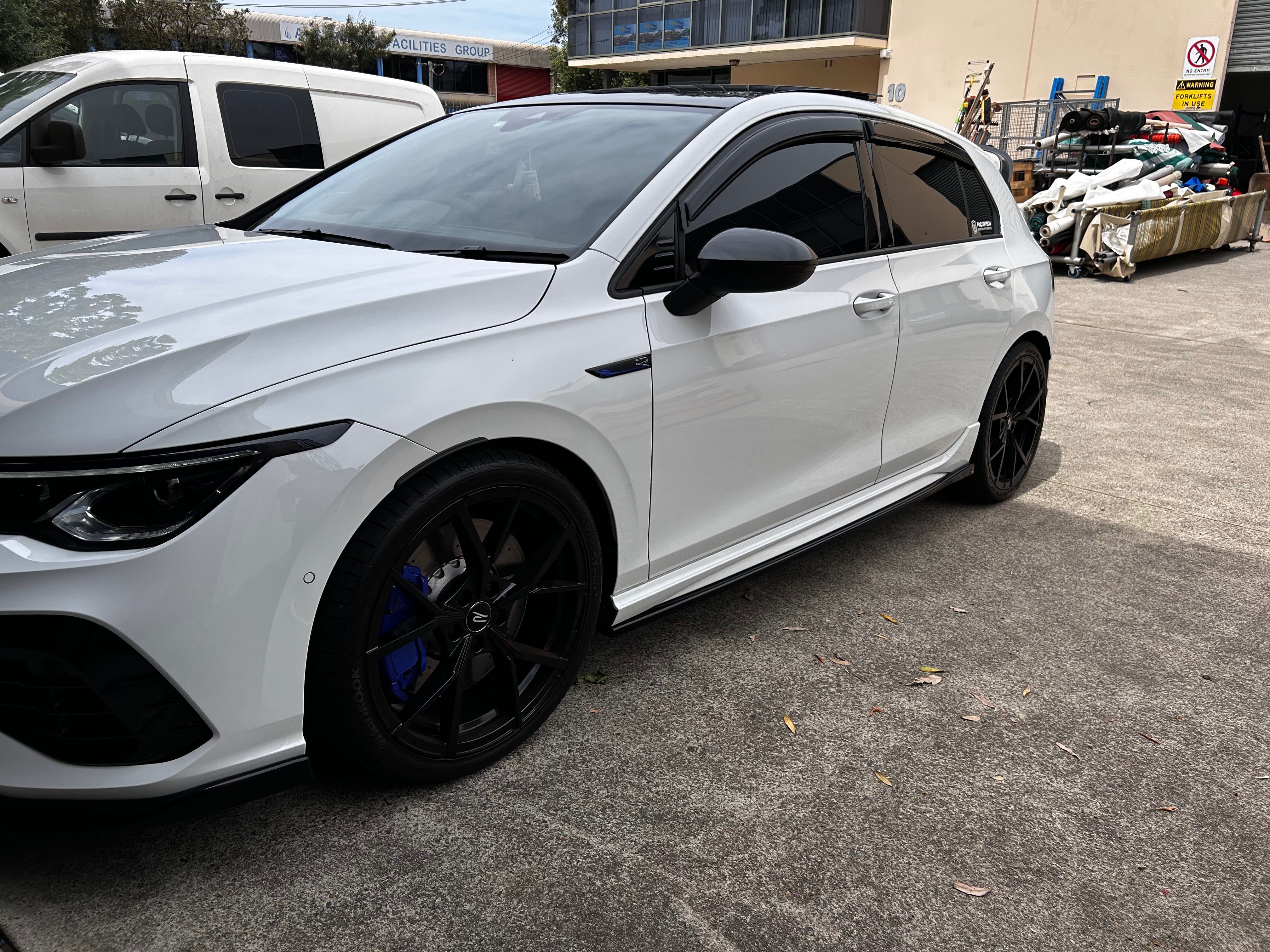 2021-2025 Volkswagen Golf TSI, GTI & R Mk8 All Models Window Visors | Weather Shields