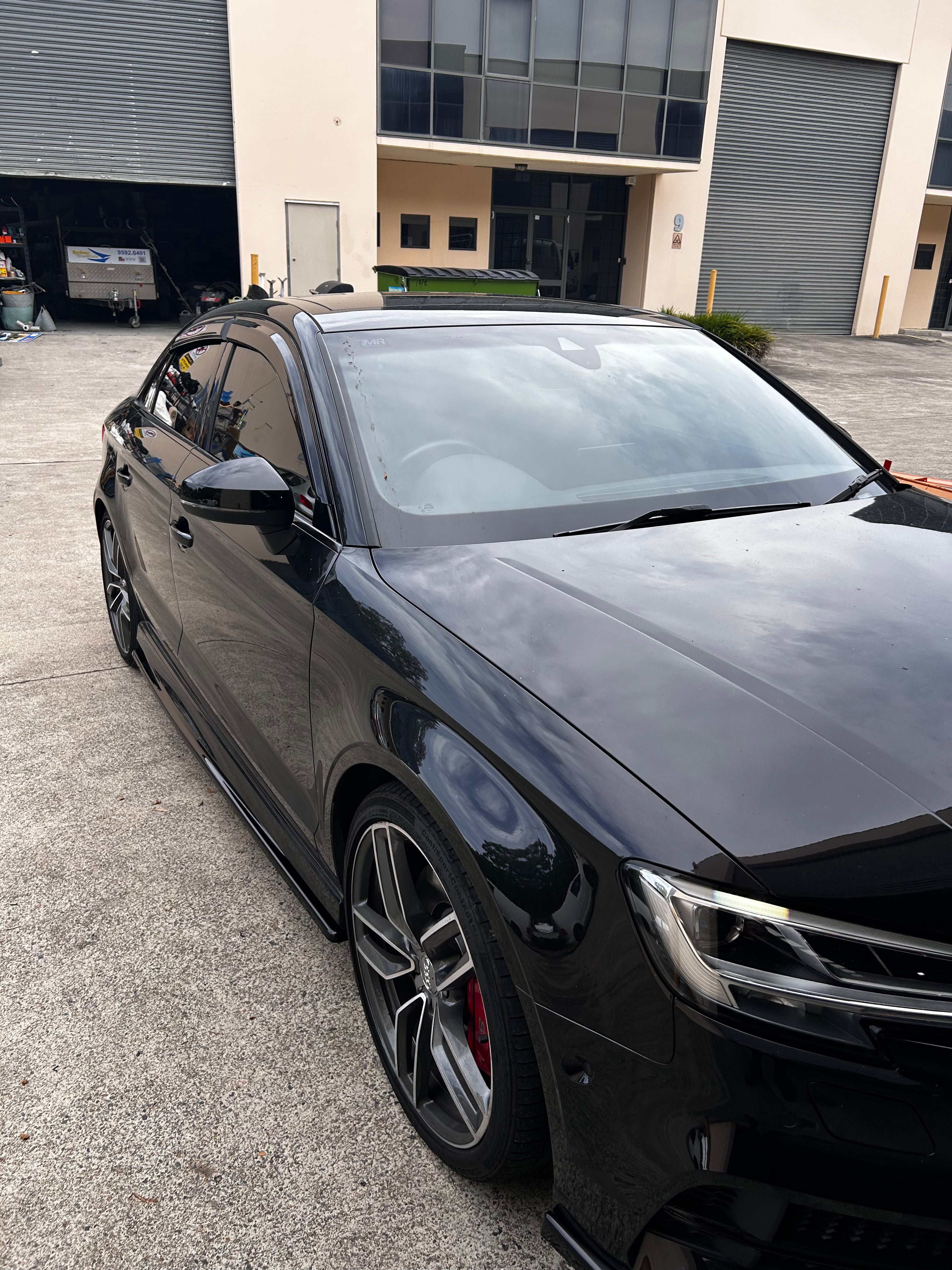 2013 - 2019 Audi A3/S3/RS3 Sedan Window Visors | Weather Shields