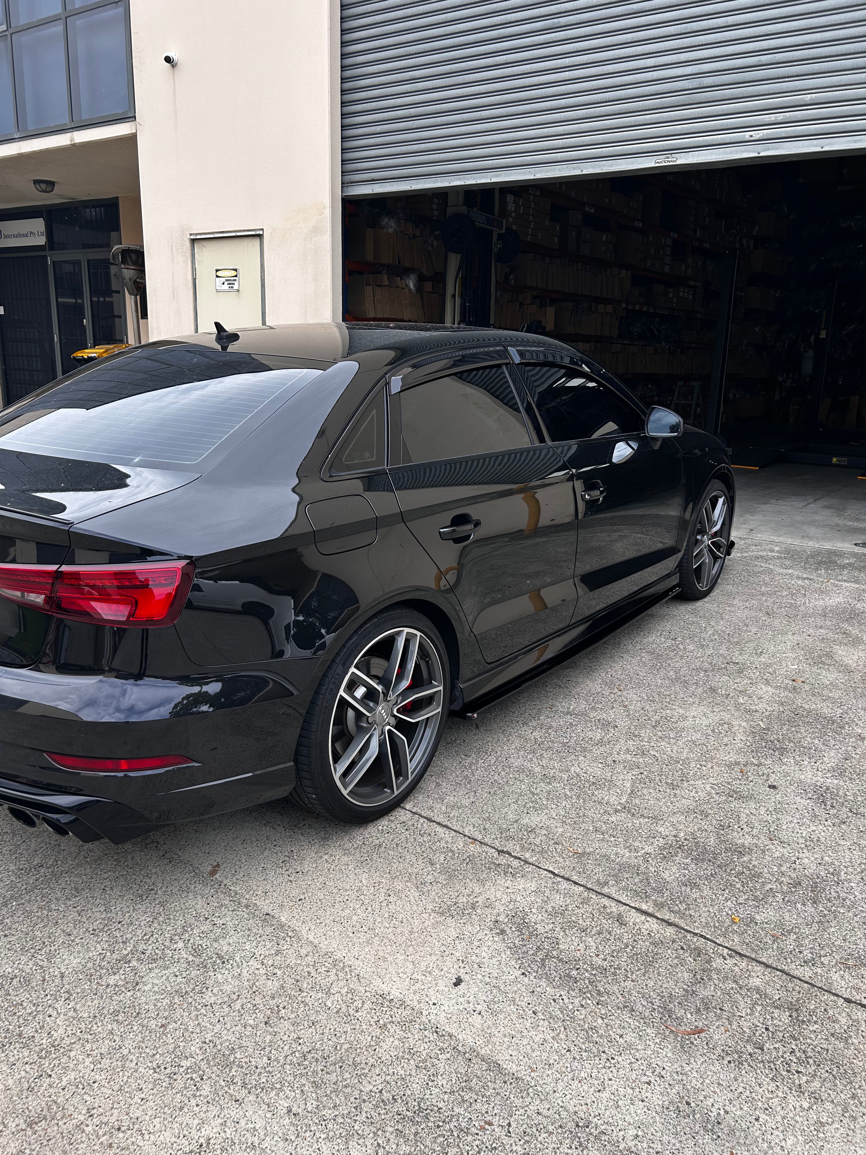 2013 - 2019 Audi A3/S3/RS3 Sedan Window Visors | Weather Shields