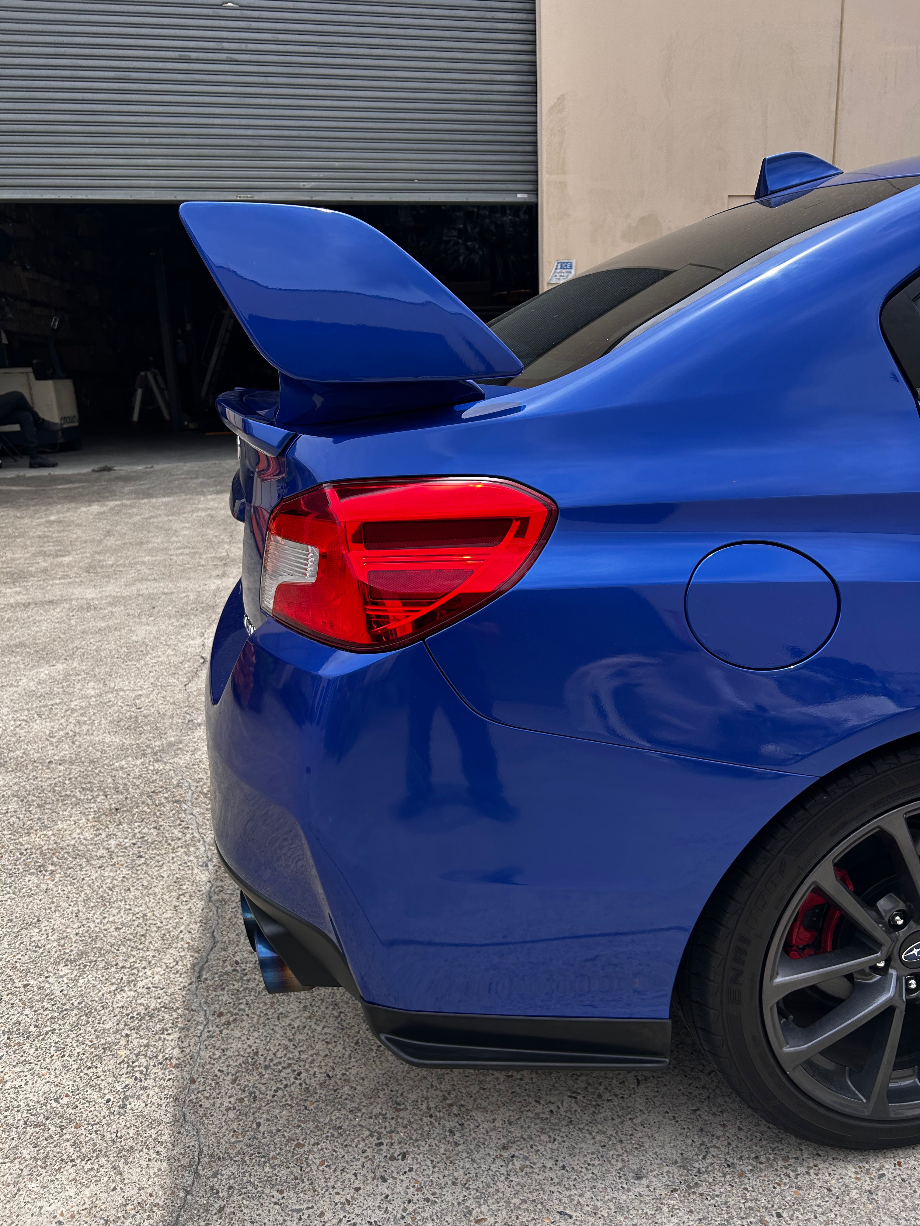 STI Style Wing Spoiler For 2015-2021 Subaru WRX/STI VA [Paint Matched]