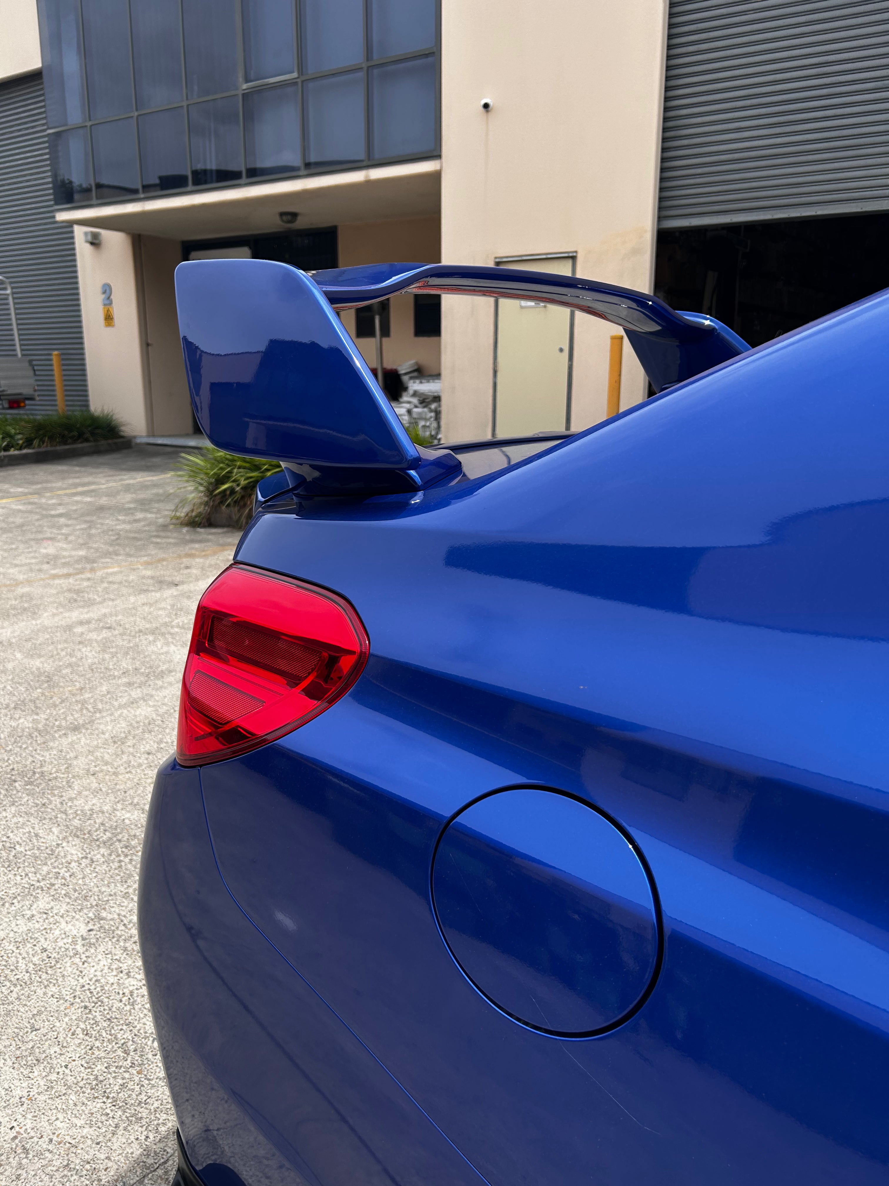 STI Style Wing Spoiler For 2015-2021 Subaru WRX/STI VA [Paint Matched]