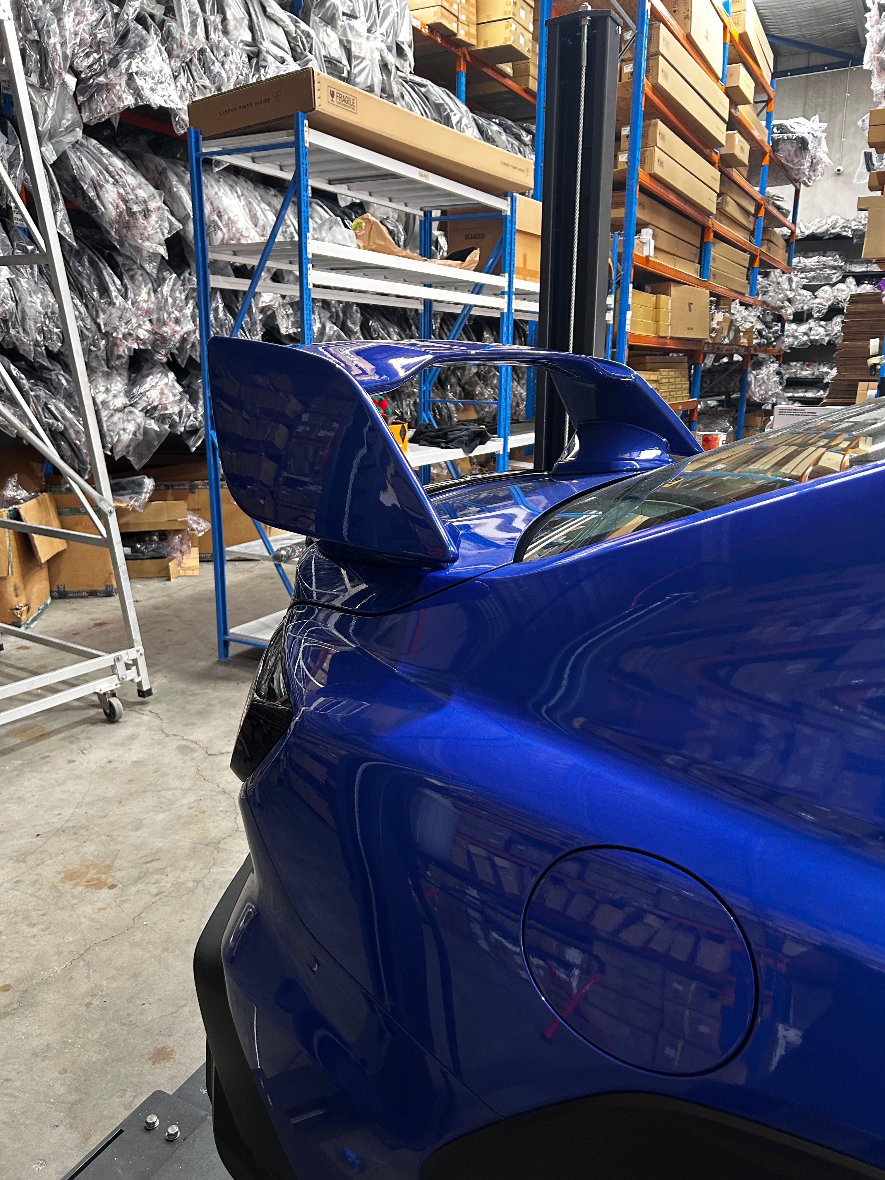 STI Style Wing Spoiler For 2022+ Subaru WRX VB [Paint Matched]