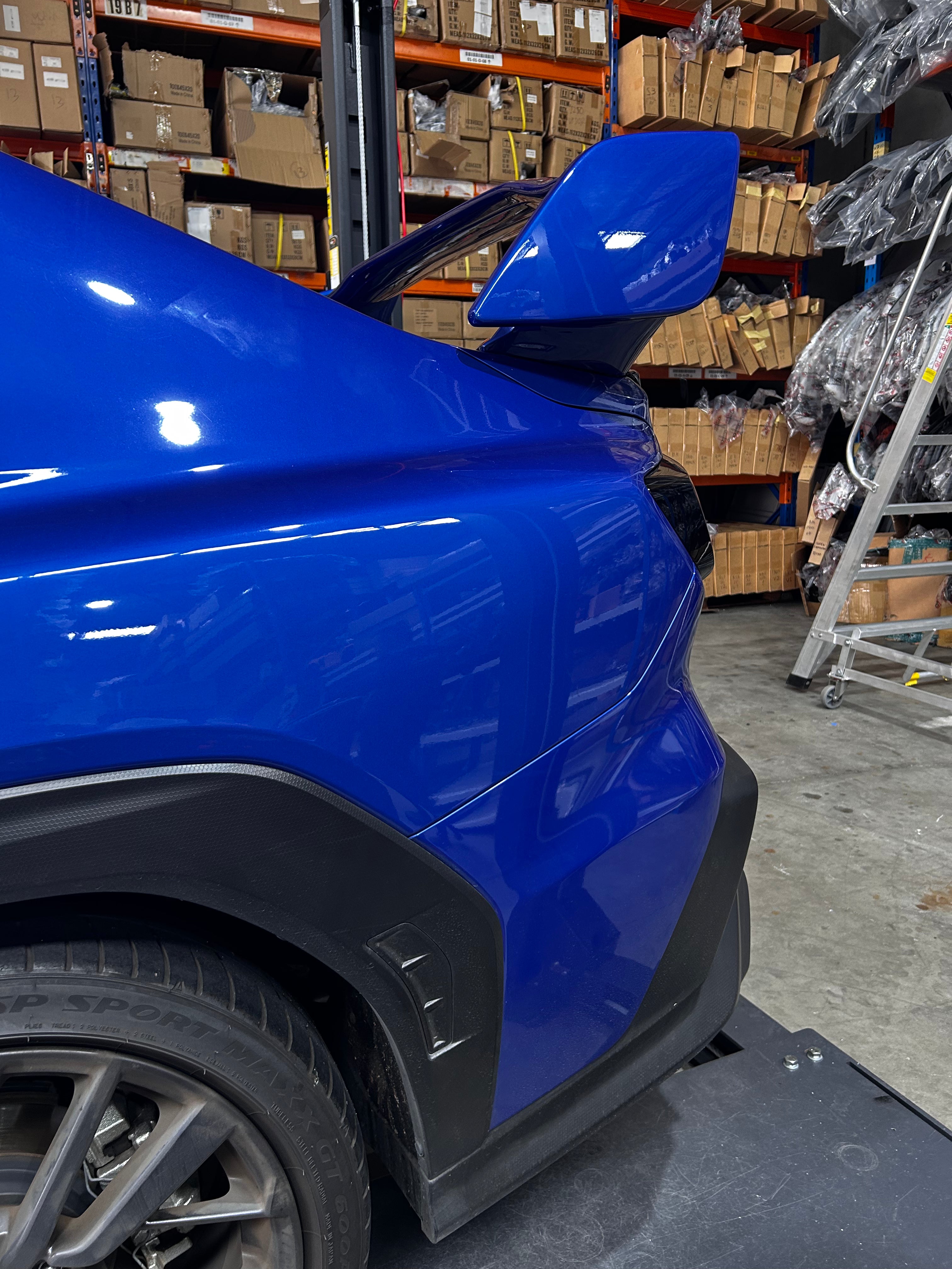 STI Style Wing Spoiler For 2022+ Subaru WRX VB [Paint Matched]