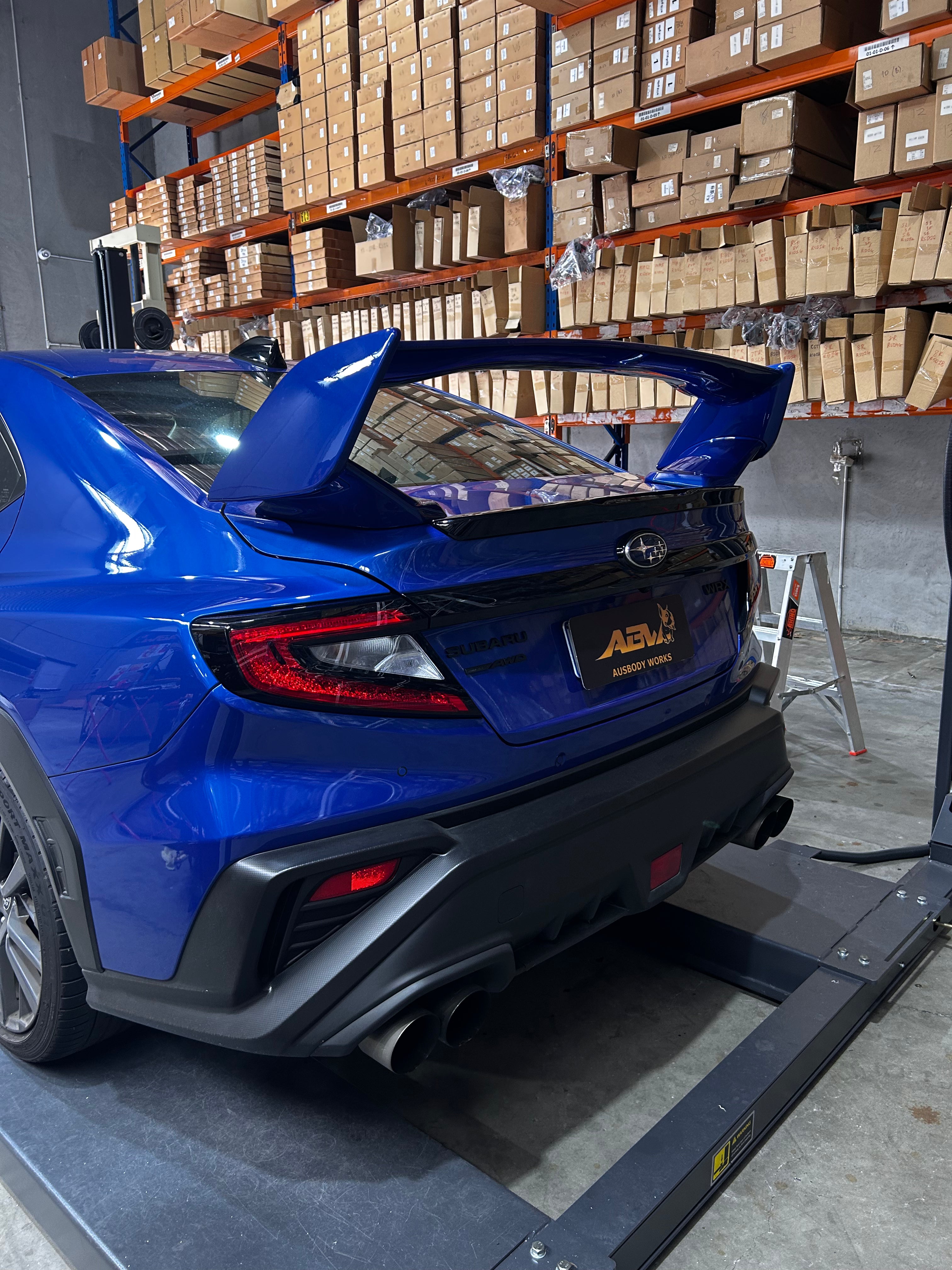 STI Style Wing Spoiler For 2022+ Subaru WRX VB [Paint Matched]