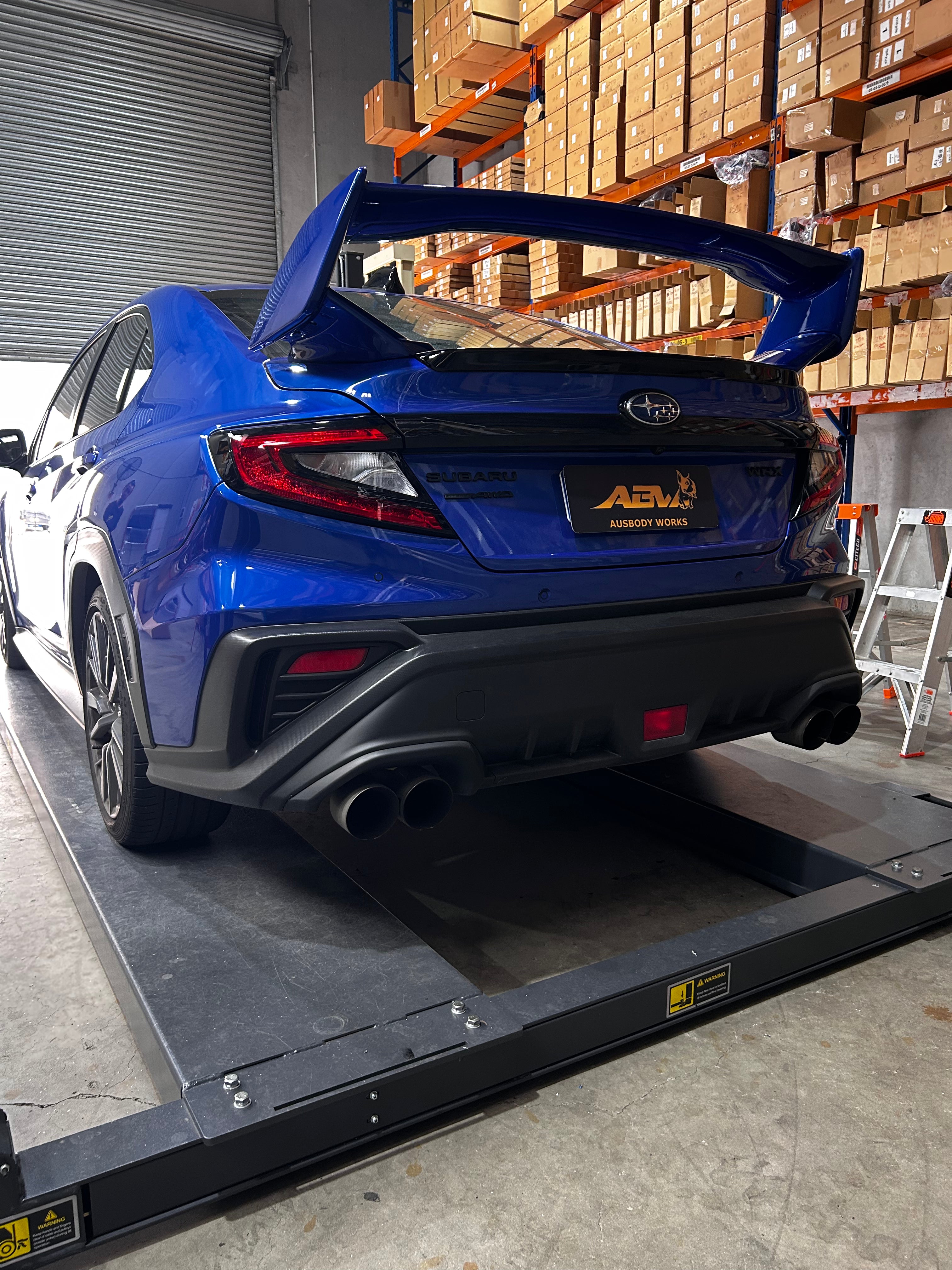 STI Style Wing Spoiler For 2022+ Subaru WRX VB [Paint Matched]