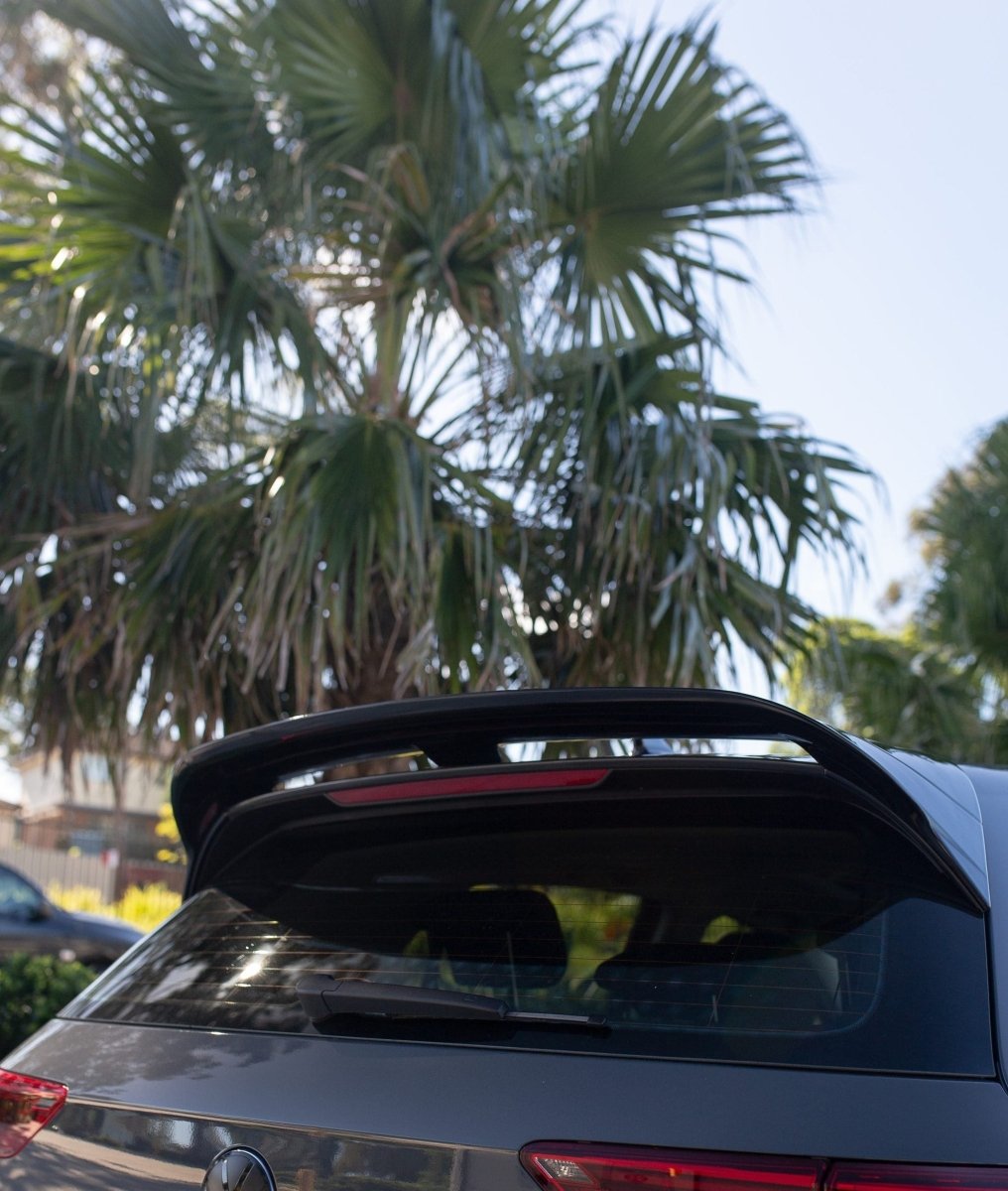 Volkswagen 2020-2024 Golf MK8 TSI Clubsport Style Rear Wing Spoiler (Gloss Black)