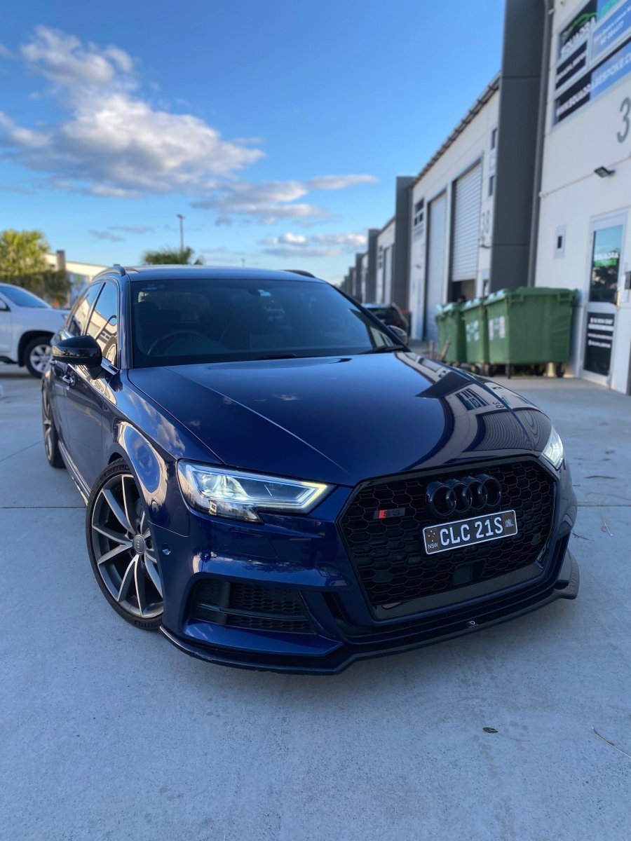 Audi A3 / S3 8V 2017–2021 RS Style Front Grille (With ACC Cutout)