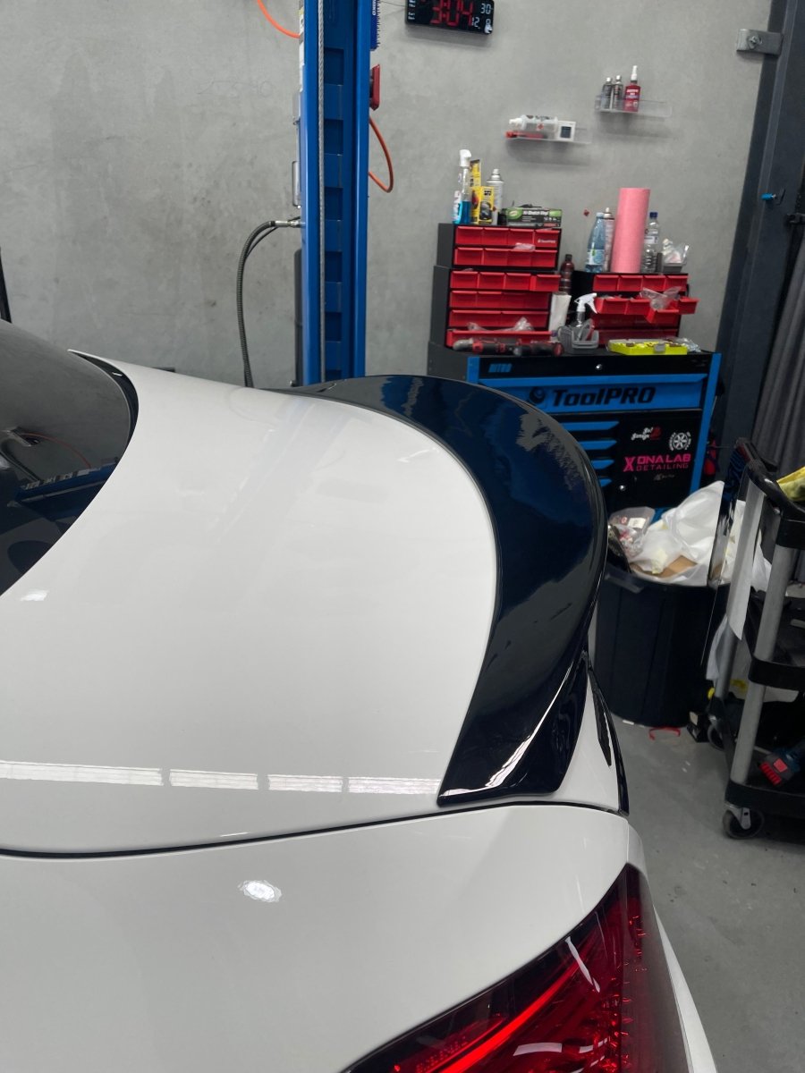 Mercedes-Benz C-Class W205 Carlsson Style Rear Spoiler – Gloss Black ABS Boot Lip