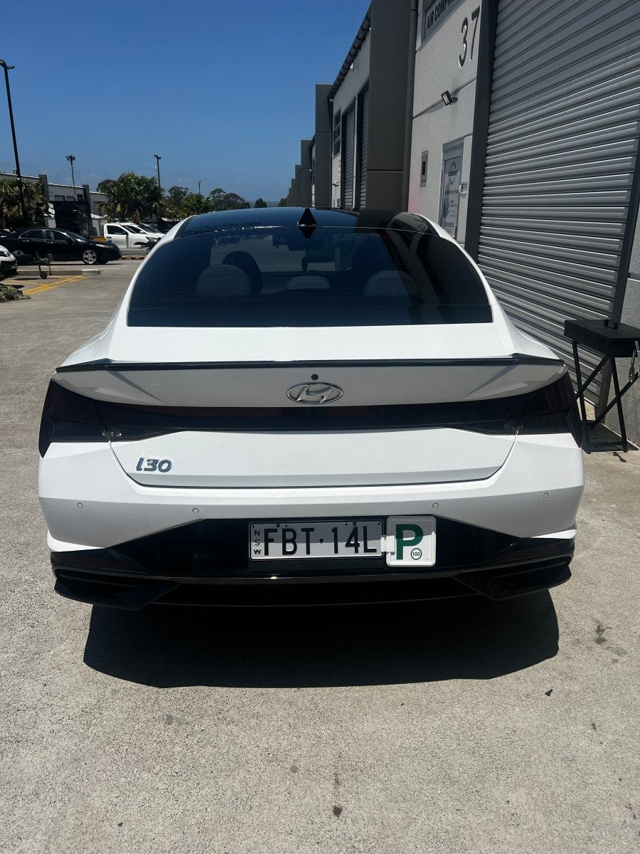 Hyundai i30 / Elantra Sedan CN7 ABS Rear Spoiler (Gloss Black) 2020+