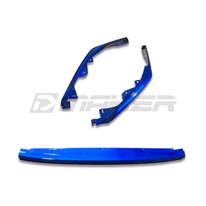 DMAKER STI-Spec Front Lip/Under Spoiler (3-Piece) For 2022+ Subaru WRX VB [Paint Matched] World Rally Blue Pearl - K7X