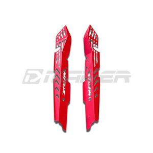 DMAKER Engine Bay Vented Fender Shrouds For 2022+ Subaru WRX VB/VN Textured Red