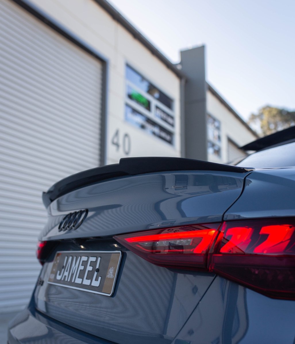 Audi A3/S3/RS3 8Y/GY Sedan M4 Style Boot Lip Spoiler (2020+)