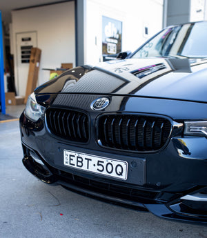 M Performance Style Front Gloss Black Grill to suit BMW 3 Series F30/F31