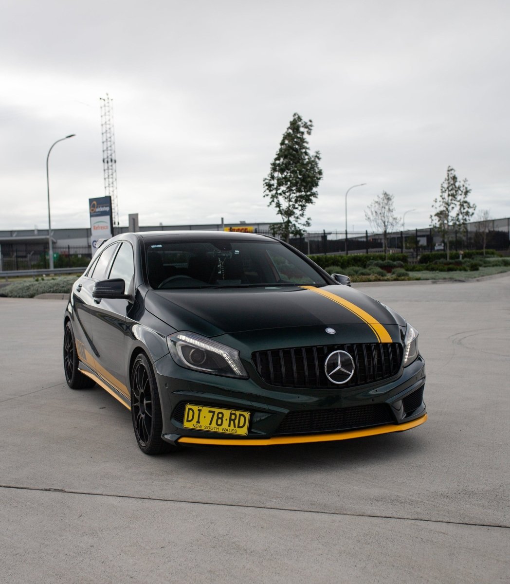 AMG Panamericana Front Grille to suit Mercedes Benz A Class W176 2013-2015 (Without Camera)