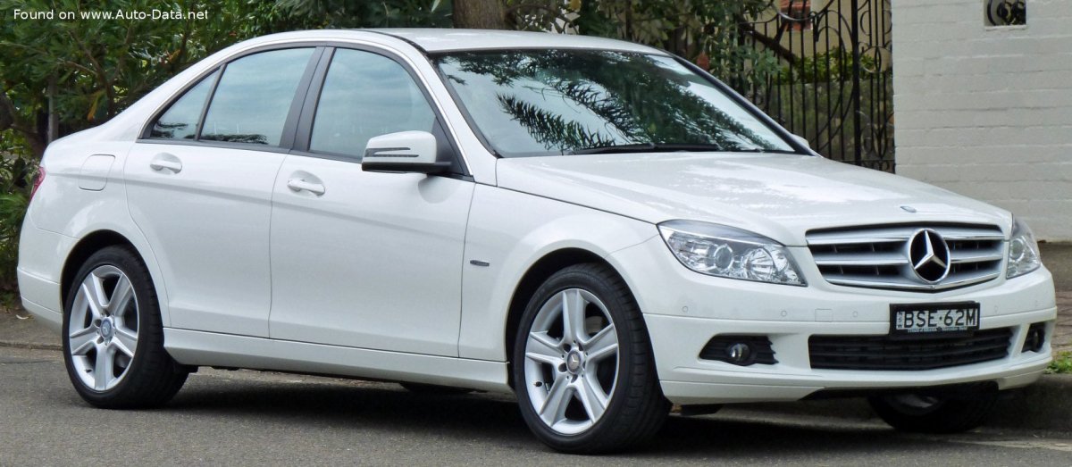 Mercedes C Class W204 2007 - 2014 (Chrome Trim) Window Visors | Weather Shields