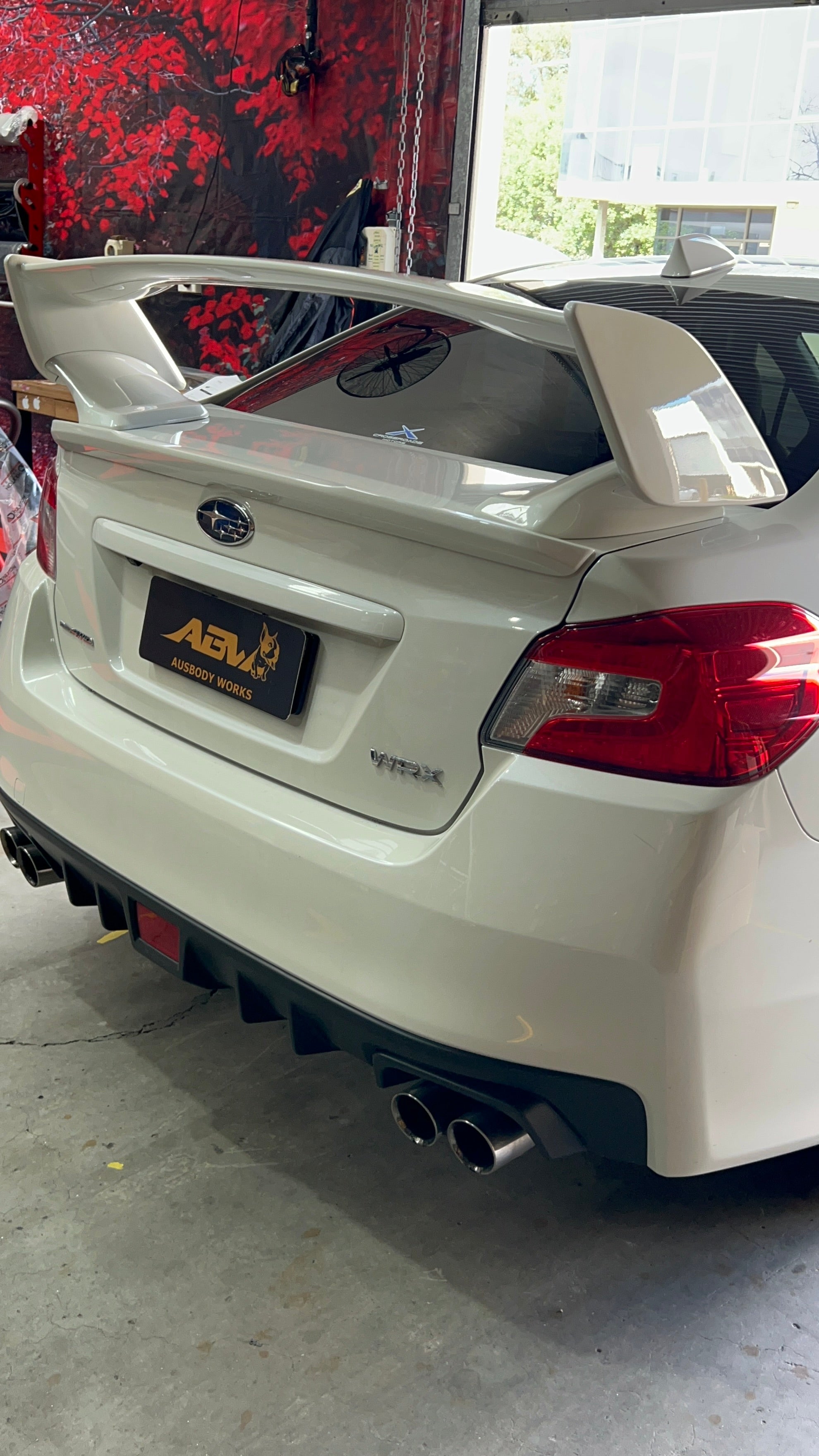 STI Style Wing Spoiler For 2015-2021 Subaru WRX/STI VA [Paint Matched]