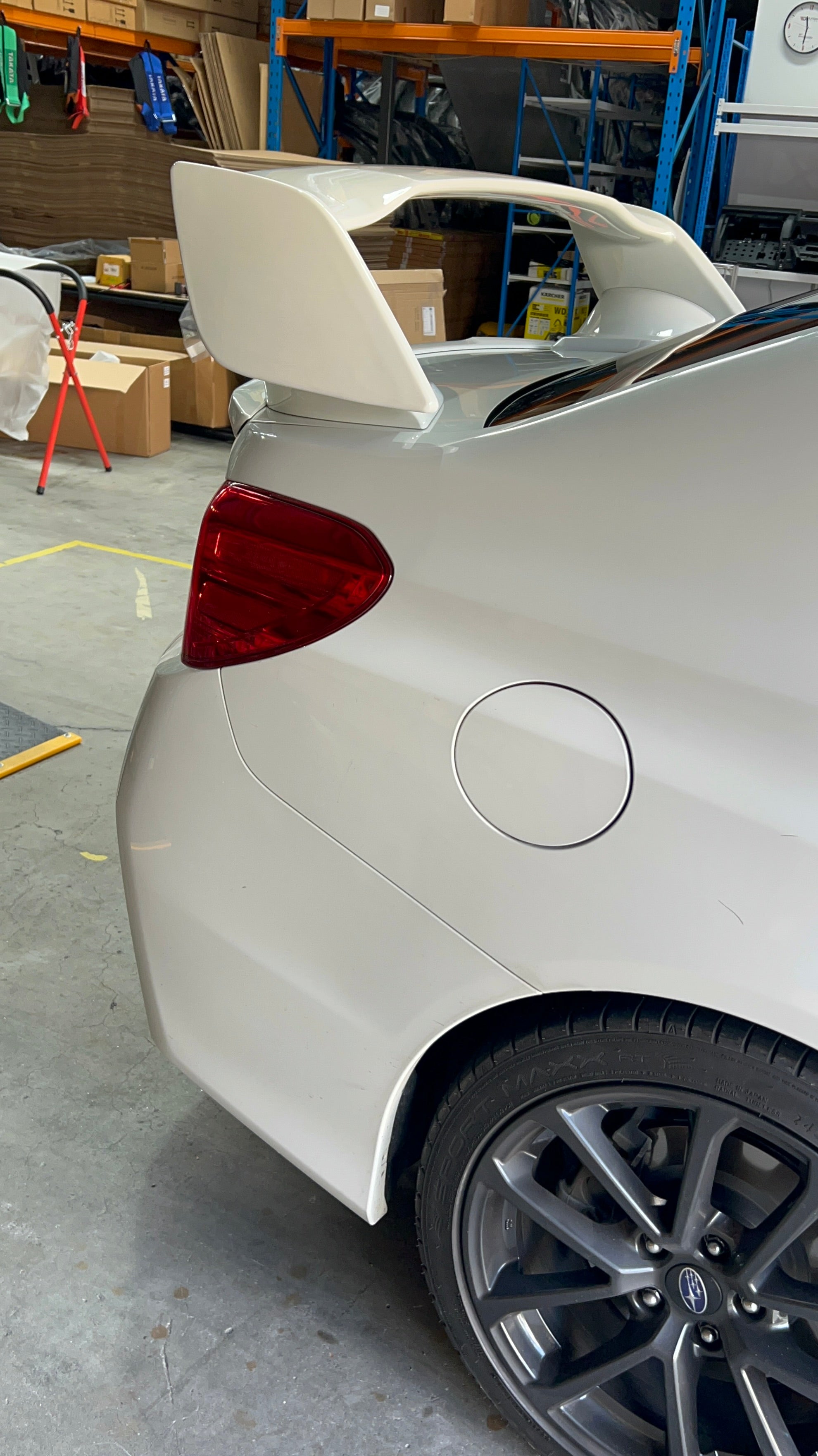 STI Style Wing Spoiler For 2015-2021 Subaru WRX/STI VA [Paint Matched]
