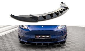 Maxton Design Front Splitter V.1 Tesla Model Y Front Lip