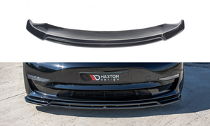 Maxton Design Front Splitter V.2 Tesla Model 3 Front Lip