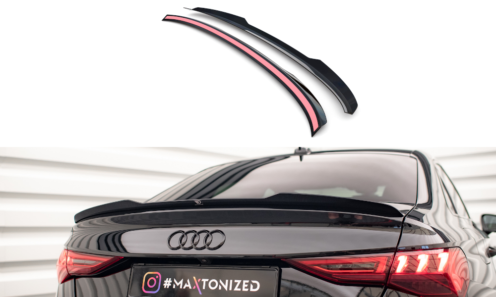 Maxton Design Spoiler Cap V.1 Audi S3 8Y / A3 S-Line 8Y Sedan