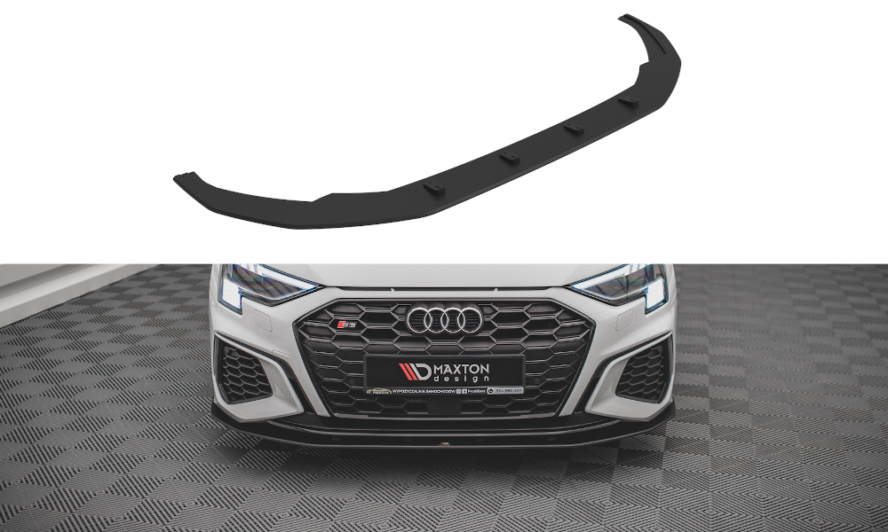 Maxton Design Racing Durability Front Splitter Audi S3 8Y / A3 S-Line 8Y Street Pro