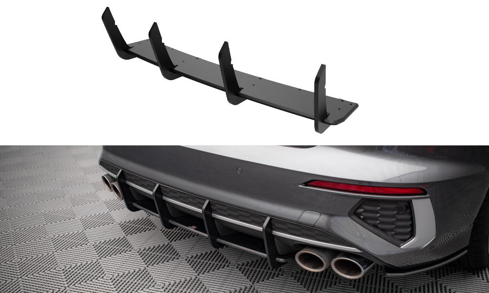 Maxton Design Racing Durability Diffuser Audi S3 8Y Street Pro Sedan