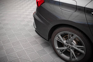 Maxton Design Racing Durability Rear Side Splitters Audi S3 8Y Street Pro Sedan