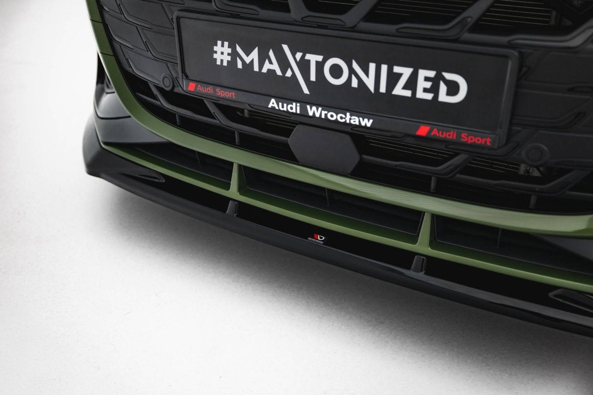 Maxton Design Front Splitter V.1 Audi S3 / A3 S-line Sportback / Sedan 8Y Facelift
