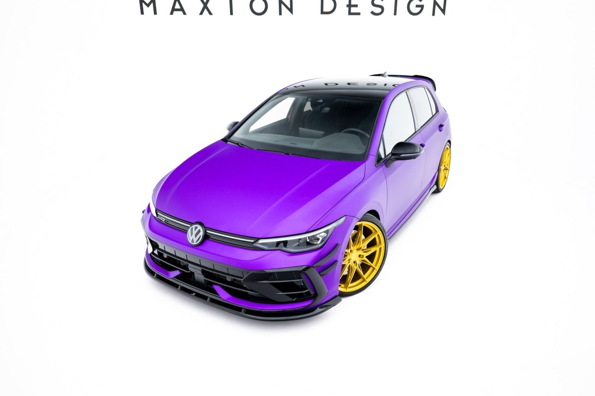 Maxton Design Front Splitter V.2 Volkswagen Golf R Mk8.5 Facelift