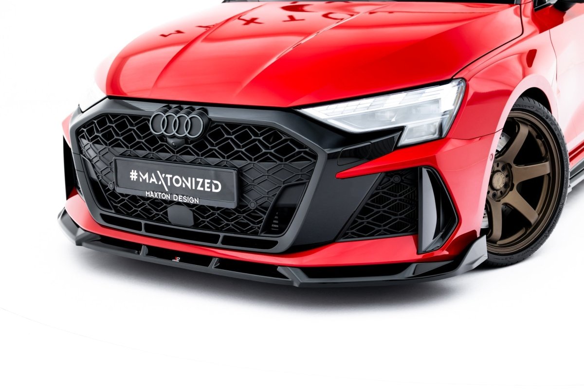 Maxton Design Front Splitter V.3 Audi RS3 Sedan / Sportback 8Y Facelift