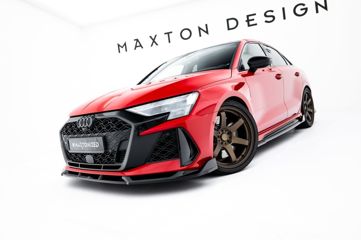 Maxton Design Front Splitter V.3 Audi RS3 Sedan / Sportback 8Y Facelift