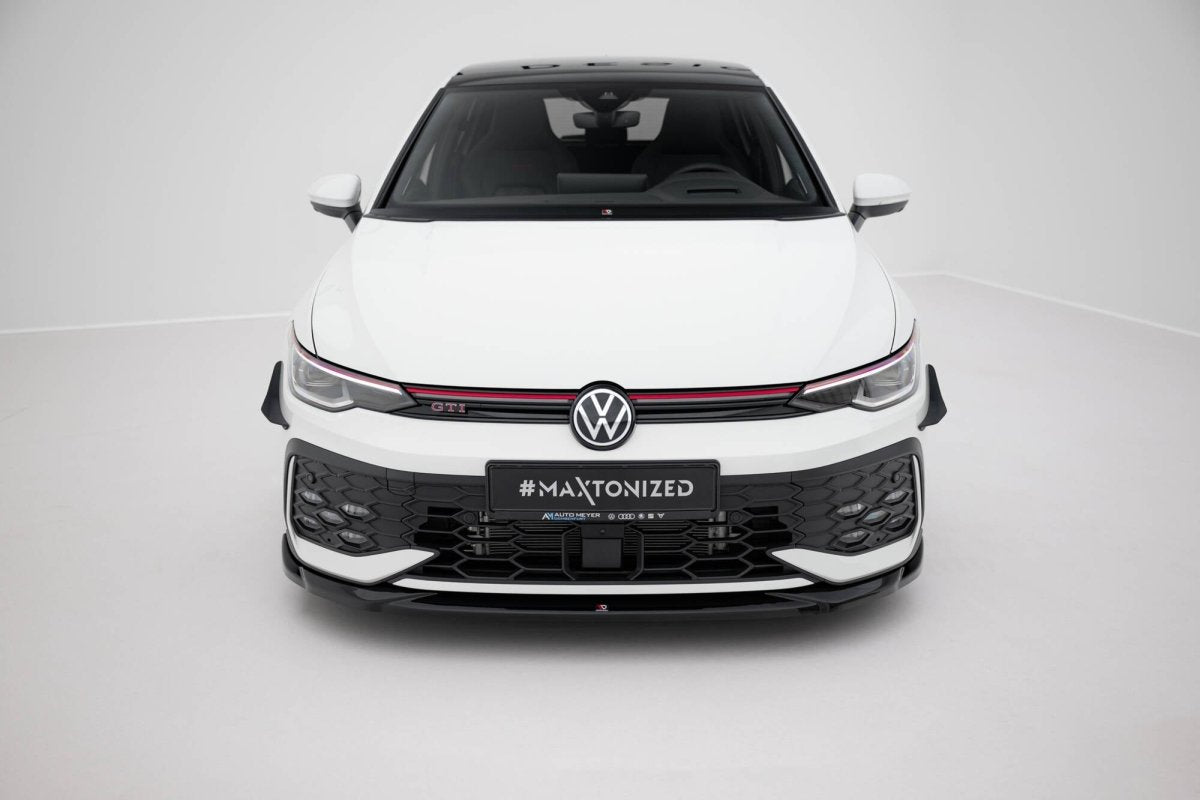 Maxton Design Front Splitter V.4 Volkswagen Golf GTI / GTE / R-Line Mk8 Facelift