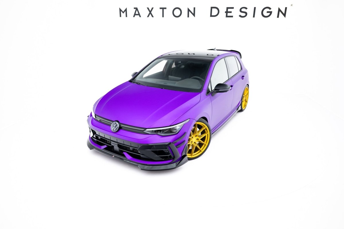 Maxton Design Front Splitter V.4 Volkswagen Golf R Mk8.5 Facelift